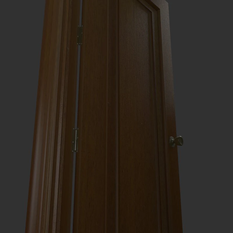 door 3D Model .c4d .max .obj .3ds .fbx .stl .blend 