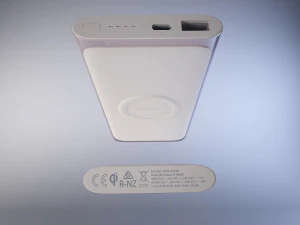Wireless charger portable battery samsung 3D Model