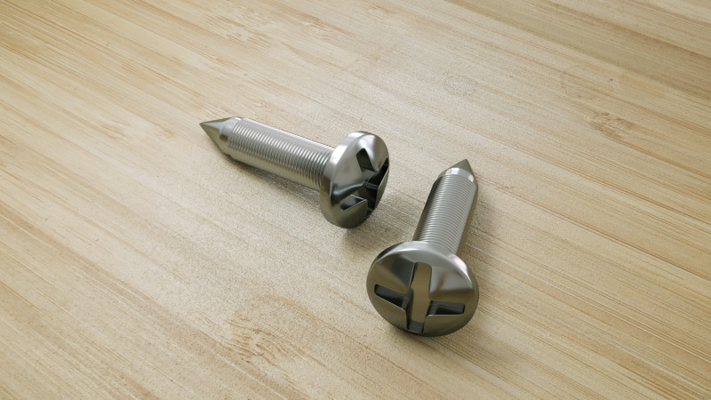 Tornillos de estrella Model 3D .c4d .max .obj .3ds .fbx .stl .blend 