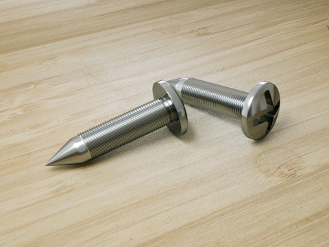 Tornillos de estrella Model 3D