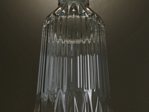 SLLSKAPLIG Botellatapn vidrio incoloro-con motivos 09 l 3Dモデル