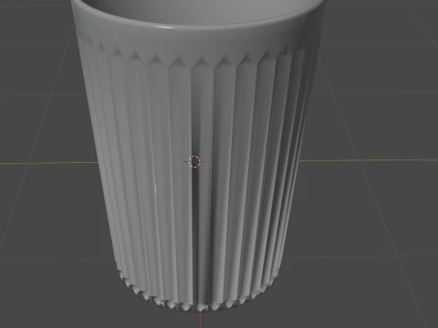 VARDAGEN Vaso vidrio incoloro 43 cl 3D Model