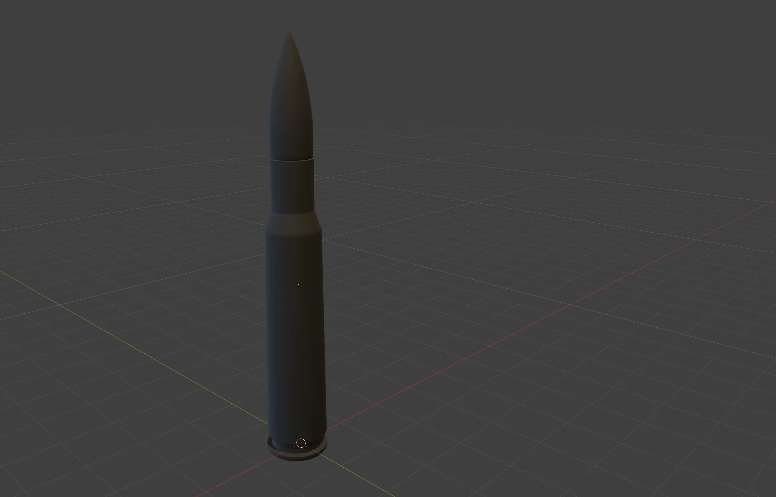 Bullet calb 50 3D Model .c4d .max .obj .3ds .fbx .stl .blend