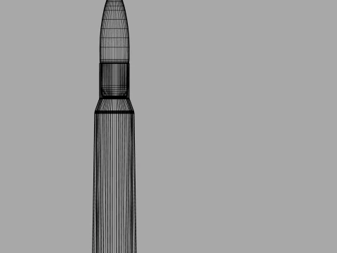Bullet calb 50 3D Model