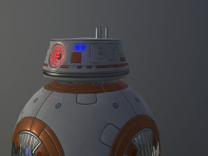 bb-9 e rebels two skins 3D Model