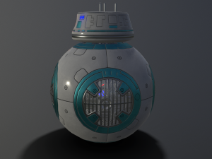 bb-9 e rebels two skins 3D Model