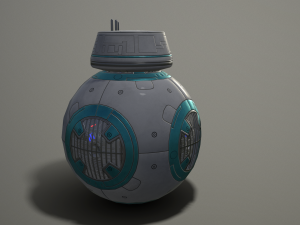 bb-9 e rebels two skins 3D Model