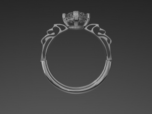 engagement ring Modello di stampa 3D