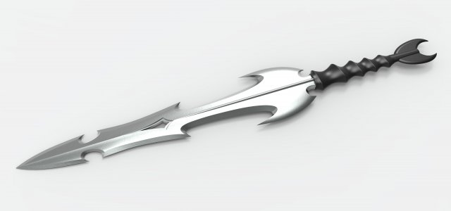 hela sword 3D Model .c4d .max .obj .3ds .fbx .stl .blend 