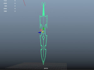 hela sword 3D Model