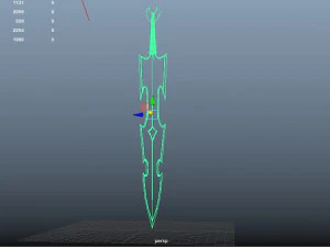 hela sword 3D Model
