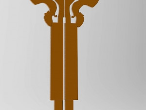 unique sword Modelo 3D