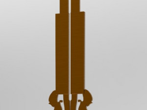 unique sword 3D मॉडल