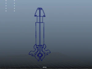 unique sword 3D Model