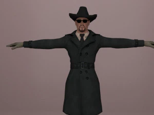 Mafia man 3D Model