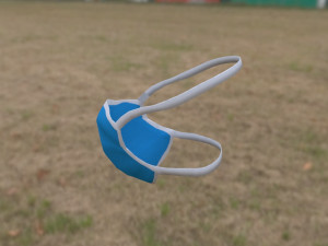 surgical mask 3D Model
