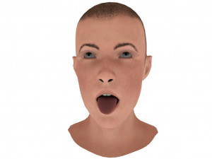 open mouth 3D Model