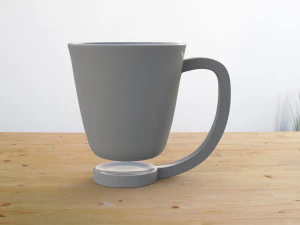 unique coffee mug 3D Model