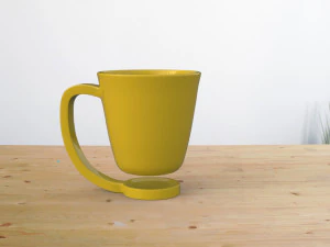 unique coffee mug 3D Model