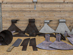 blacksmith assets 3D 模型