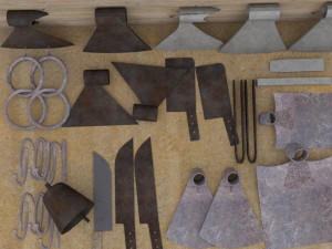 blacksmith assets Modelo 3D
