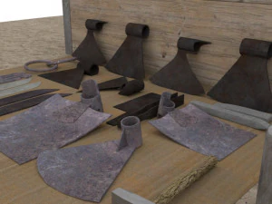blacksmith assets 3D Model