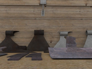 blacksmith assets Modelo 3D