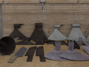 blacksmith assets Modelo 3D