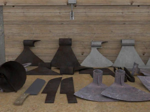 blacksmith assets 3D Model