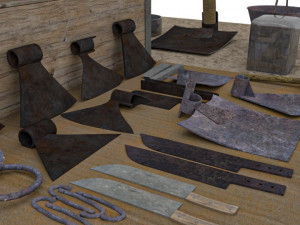 blacksmith assets Modelo 3D