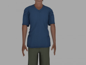young boy 3D 模型