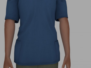 young boy 3D 模型