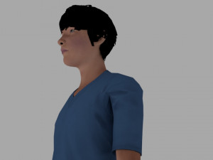young boy 3D 模型