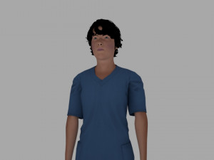 young boy 3D 模型