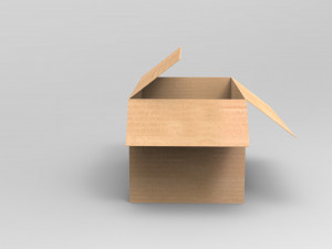 paper box Modello 3D