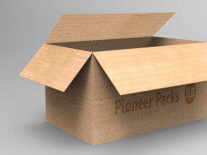 paper box Modello 3D