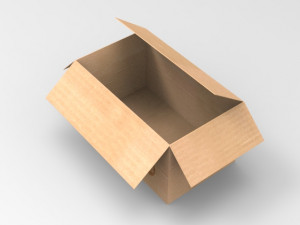 paper box Modello 3D