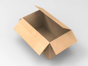 caixa de papel Modelo 3D