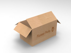 paper box Modello 3D