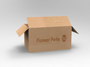 paper box Modello 3D