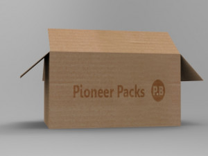 paper box Modello 3D