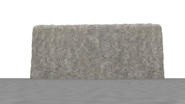 plastered wall 3Dモデル .c4d .max .obj .3ds .fbx .stl .blend 