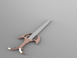 horny sword 3D 모델