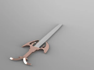 horny sword 3D Model