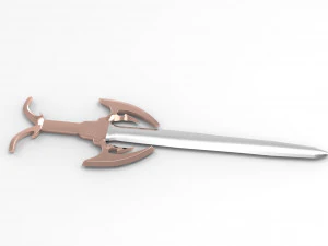 horny sword 3D Model