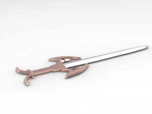 horny sword 3D Model