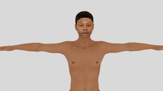 male character Modelo 3D .c4d .max .obj .3ds .fbx .stl .blend 