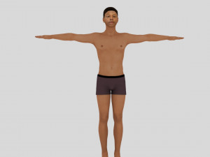 male character Modelo 3D