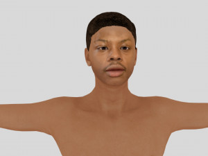 male character Modelo 3D