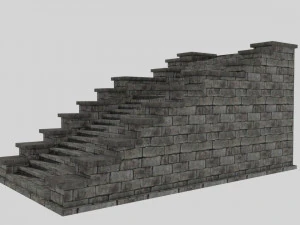 лестница замка 3D Модель